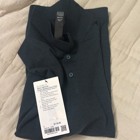 Men’s New Venture Short-Sleeve Knit Polo Lululemon - Picture 3 of 3